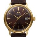 Orient Montre Automatique Homme – Boîtier Bronze, Cadran Vintage, Bracelet Cuir