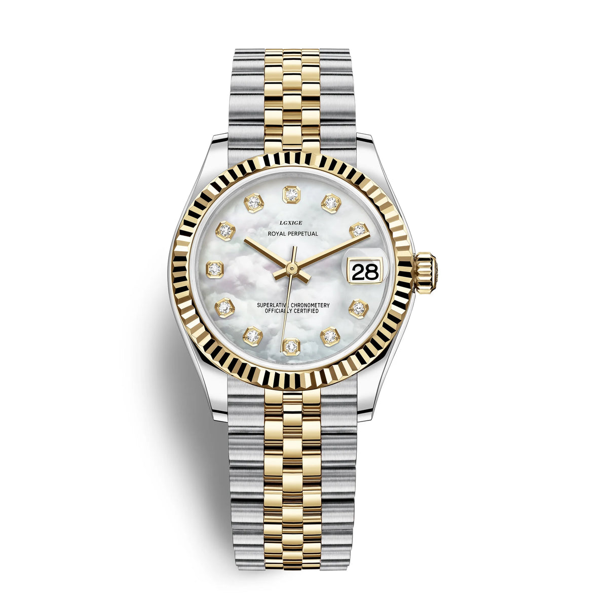 Montre Bracelet Cristal Femme – Quartz Élégant Acier Inoxydable