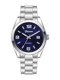 Montre Femme Quartz Bracelet Acier – Cadran Minimaliste avec Calendrier
