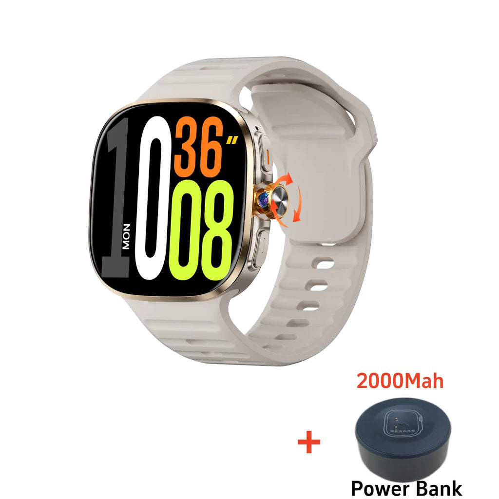 Montre Connectee Zestbolt M99 – Android 10, Ecran AMOLED 2,4 pouces, 4G, Camera Rotative 9MP