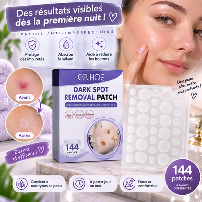 Patchs Anti-Acné Hydrocolloides – 144 pcs
